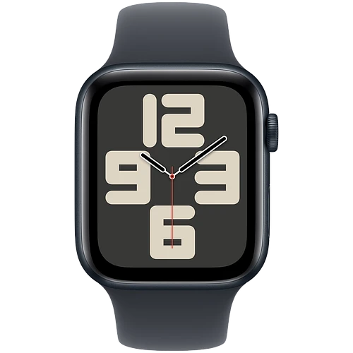 Apple Watch SE 2 (2024) GPS 44mm Midnight Aluminium Case with Midnight Sport Band - M/L