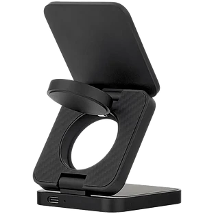 Беспроводное зарядное устройство с поддержкой MagSafe, uBear Balance, материал Кевлар