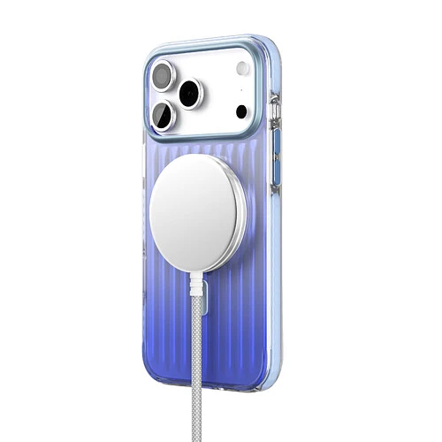 Чехол защитный VLP Pulse Case с MagSafe для iPhone 17 Pro Max, синий