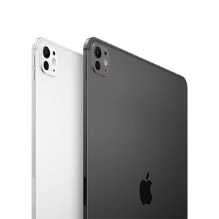 iPad Pro 13", (M4, 2024), 2TB, Wi-Fi+Celular, Нанотекстурное стекло, Серебристый