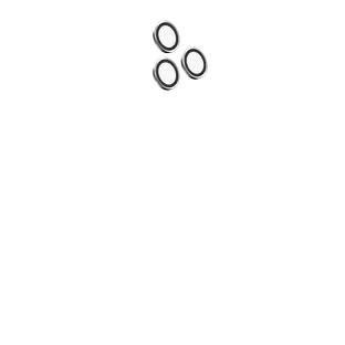 Стекло защитное uBear Nano Lens Shield для iPhone 17 Pro/Pro Max, серебристое