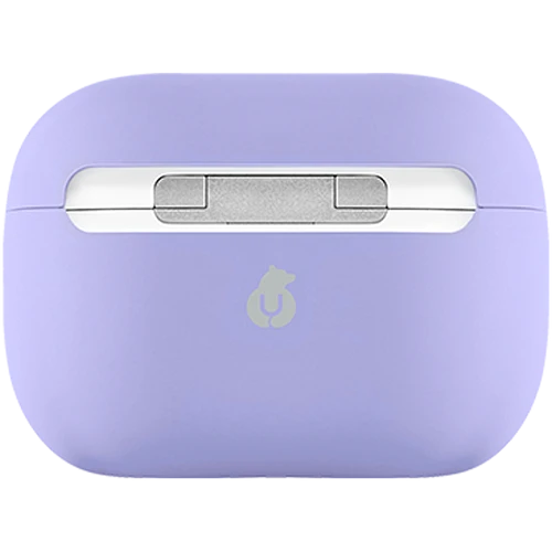 Чехол защитный Airpods Pro 2 Touch Pro Silicone Case, 1,5 мм усиленный, фиолетовый