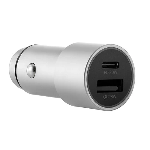 Автомобильное зарядное устройство uBear Car Charger Ride Pro 48W (USB-C, USB-A)