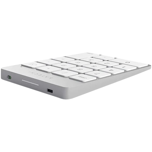 Цифровой блок клавиатуры Satechi Aluminum Slim Rechargeable Bluetooth Keypad, Silver