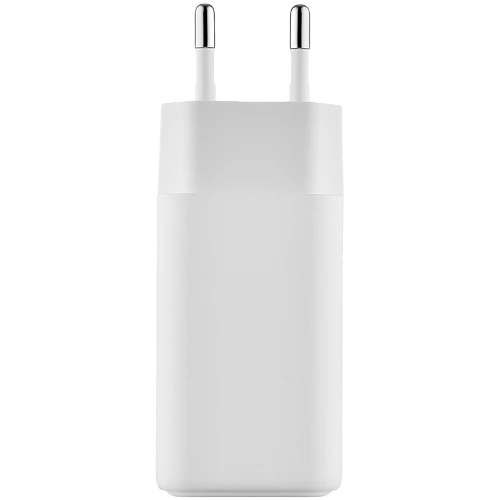 Cетевое зарядное устройство uBear Bridge USB-C, 65 Вт, GaN + Super Fast Charging, белый