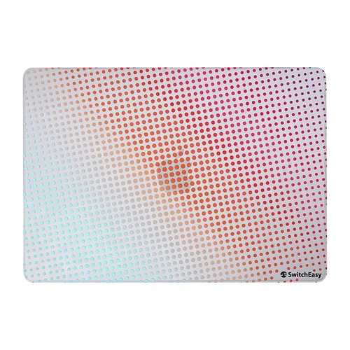 Защитная накладка SwitchEasy Case Dots for 2021 MacBook Pro 14''. Дизайн: Aurora.