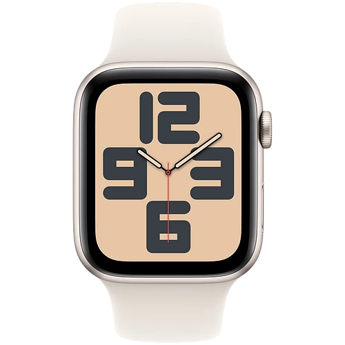 Apple Watch SE 2 (2023) GPS 40mm Starlight Aluminum Case with Starlight Sport Band - M/L