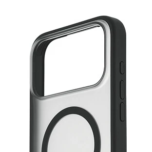 Чехол защитный uBear Stand 360° Mag Case для iPhone 17 Pro Max, MagSafe совместимый, силикон, софт-тач, черный