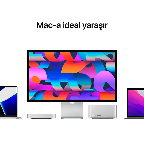 Apple Studio Display (со стандартным стеклом, с регулируемой по наклону и высоте подставкой)
