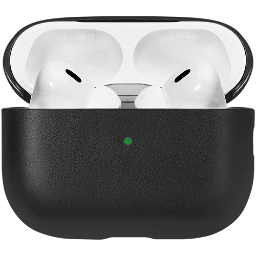 (RE)Classic CASE чехол защитный для AIRPODS PRO 2 кожанный, цвет: чёрный