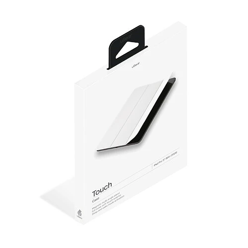 Чехол uBear Touch case для iPad Pro 11" (M4 | M5), магнитный, soft-touch, белый
