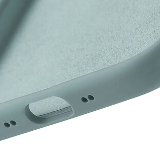 Чехол защитный uBear Touch Mag Case для iPhone Air, MagSafe совместимый, силикон, софт-тач, холодная мята