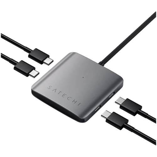 Хаб Satechi 4-Port USB-C Hub with Power Delivery