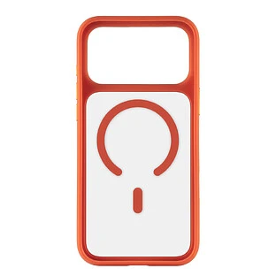 Чехол защитный uBear Shade Case для iPhone 17 Pro Max, MagSafe совместимый, усиленный, силк-тач, оранжевый