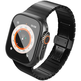 Ремешок VLP Titanium Band для Apple Watch 42/44/45/49, черный