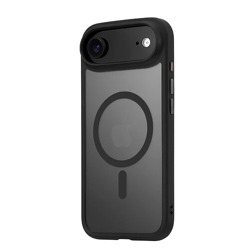 Чехол защитный uBear Shade Case для iPhone Air, MagSafe совместимый, усиленный, силк-тач, черный