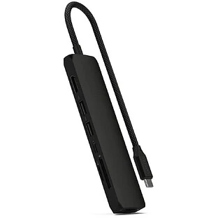 Адаптер Satechi 7-in-1 USB-C Slim Multiport Adapter with Ethernet, Black