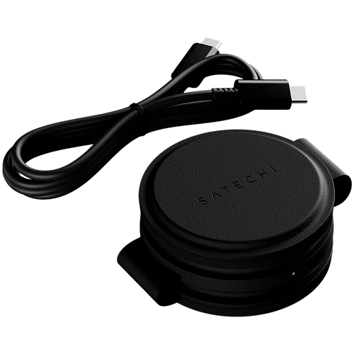 Беспроводное зарядное устройство Satechi OntheGo 3-in-1 Charger, 15Вт, Черный