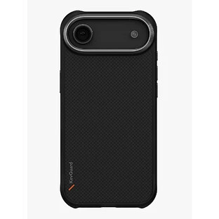 Чехол Uniq для iPhone Air KEVA Kevlar Carbon Black (MagSafe)