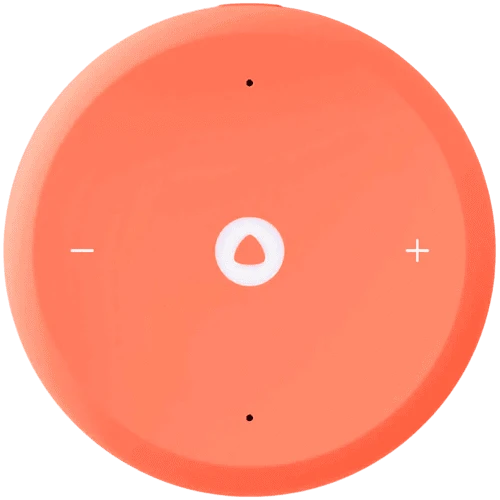 Домашняя мультимедийная платформа "Яндекс Станция Лайт 2-го поколения", Коралловый