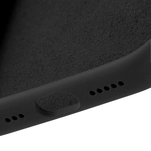 Чехол защитный uBear Touch Mag Case для iPhone 17, MagSafe совместимый, силикон, софт-тач, черный