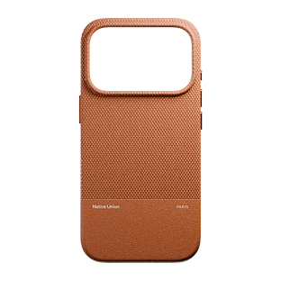 (RE)CLASSIC CASE FOR IPHONE 17 PRO TAN, чехол защитный для iPhone 17 PRO, цвет: коричневый