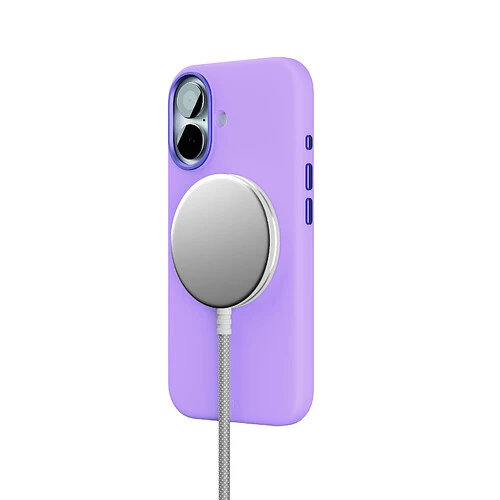 Чехол защитный VLP Aster Pro Case с MagSafe для iPhone 17, лавандовый