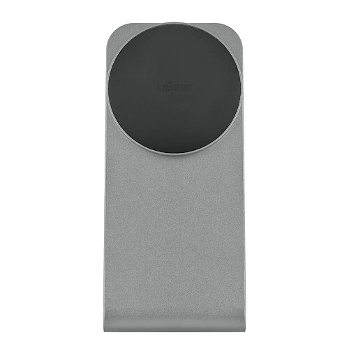 Беспроводное зарядное устройство uBear Level Ultra, 25Вт, с поддержкой MagSafe, Qi2, серый
