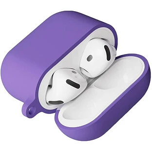 Чехол защитный VLP Charm Case для AirPods 4, лавандовый