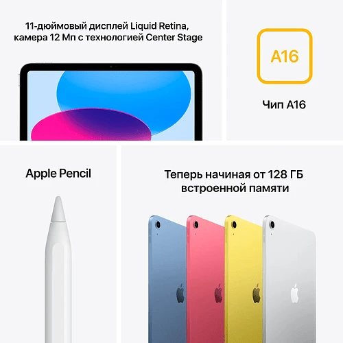 iPad 11", (A16, 2025), 512GB, Wi-Fi, Розовый