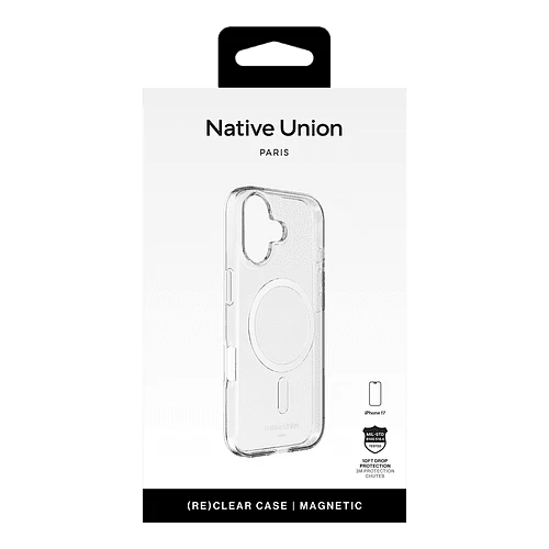 (RE)CLEAR CASE FOR IPHONE 17 TRANSPARENT, чехол защитный для iPhone 17