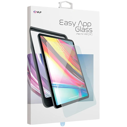 Стекло защитное VLP Easy App Glass для iPad Air M2/M3 (13'') с аппликатором