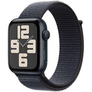 Apple Watch SE 2 (2024) GPS 44mm Midnight Aluminium Case with Ink Sport Loop Band