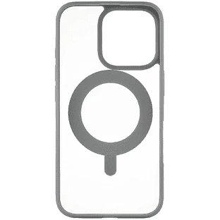 Чехол защитный uBear Сlip 360 Mag Case iPhone 16 Pro, силк-тач, серый