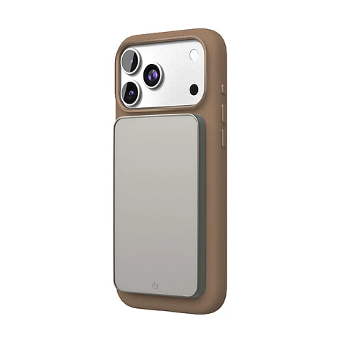 Чехол защитный VLP Aster Pro Case с MagSafe для iPhone 17 Pro Max, мокка