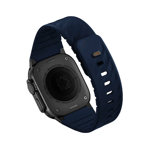 Ремешок Uniq для Apple Watch 49-40 mm FLUO Silicone Rubber Marine Blue