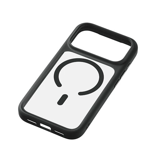 Чехол защитный uBear Shade Case для iPhone 17 Pro, MagSafe совместимый, усиленный, силк-тач, черный