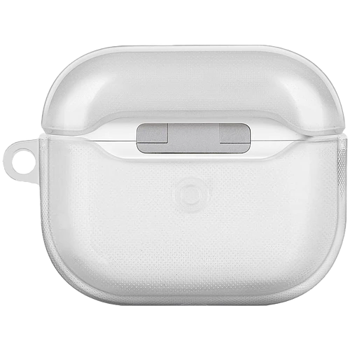Чехол Uniq для Airpods 3 Glase TPU case with carabin Clear