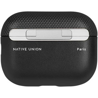 (RE)Classic CASE чехол защитный для AIRPODS PRO 2 кожанный, цвет: чёрный