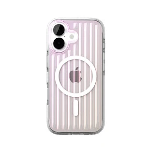 Чехол защитный VLP Pulse Case с MagSafe для iPhone 17, перламутровый