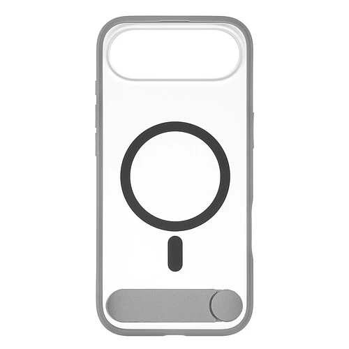 Чехол защитный uBear Stand 360° Mag Case для iPhone Air, MagSafe совместимый, силикон, софт-тач, серый