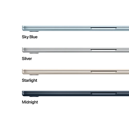 MacBook Air 15.3" M4 (10C CPU/10C GPU), 16GB, 512GB, Темная ночь