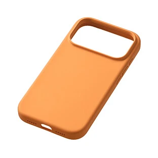 Чехол защитный uBear Touch Mag Case для iPhone 17 Pro, MagSafe совместимый, силикон, софт-тач, оранжевый