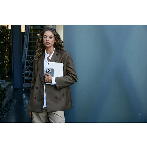 Чехол защитный uBear Touch Case, iPad Air 11'' (M2/M3), магнитный, софт-тач, белый