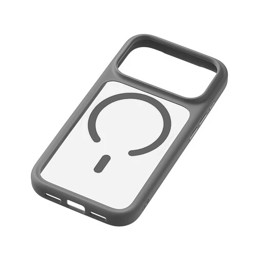 Чехол защитный uBear Shade Case для iPhone 17 Pro, MagSafe совместимый, усиленный, силк-тач, серый