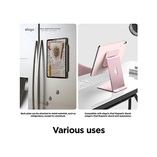 Чехол Elago для iPad 10.9 (2022 10th)/11 (2025 11th) Magnetic Folio Sand Pink