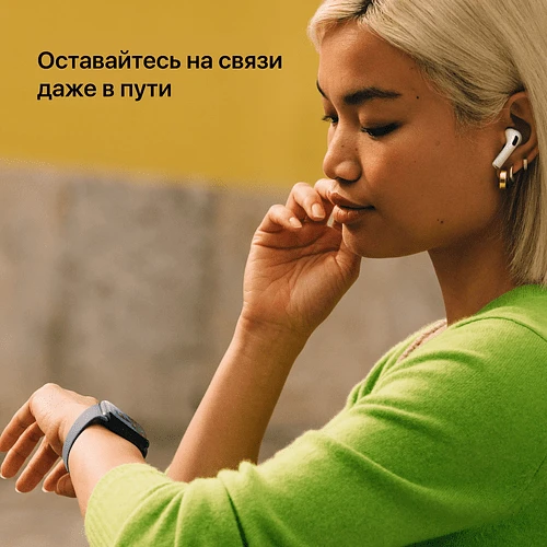 Apple Watch SE 3, GPS, 40mm, Starlight Aluminium Case with Starlight Sport Band - M/L