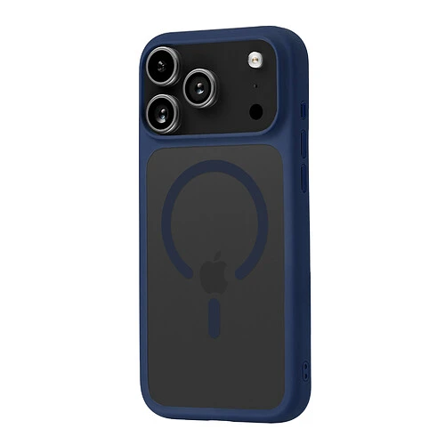 Чехол защитный uBear Shade Case для iPhone 17 Pro Max, MagSafe совместимый, усиленный, силк-тач, синий