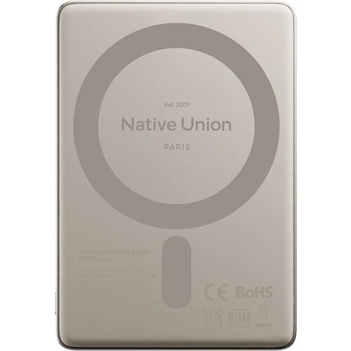 Внешний аккумулятор NATIVE UNION ACTIVE POWER BANK 5000mAh, песчаник