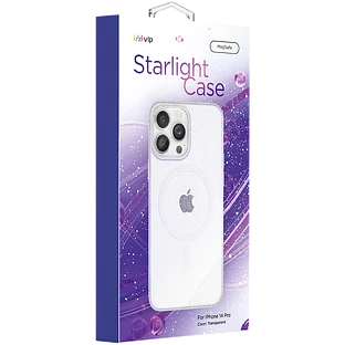 Чехол защитный VLP Starlight Case с MagSafe для iPhone 14 Pro, прозрачный